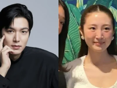 Lee Min Ho dan Joanna Chun. Foto: Dok. Instagram @actorleeminho, @peggygou