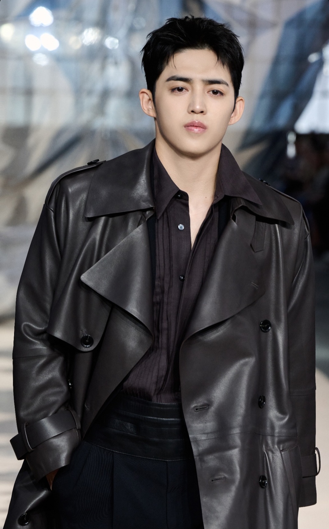 S.Coups SEVENTEEN debut di Milan Fashion Week 2025. Foto: Dok. Instagram @boss