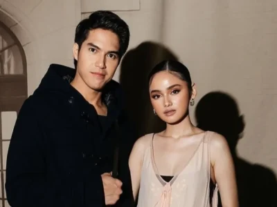 El Rumi dan Syifa Hadju di New York Fashion Week 2025. Foto: Dok. Instagram @glammalaysia
