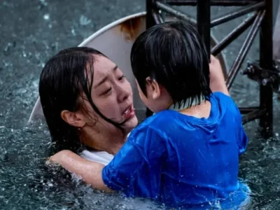 Kim Da Mi di film 'The Great Flood'. Foto: Dok. Netflix
