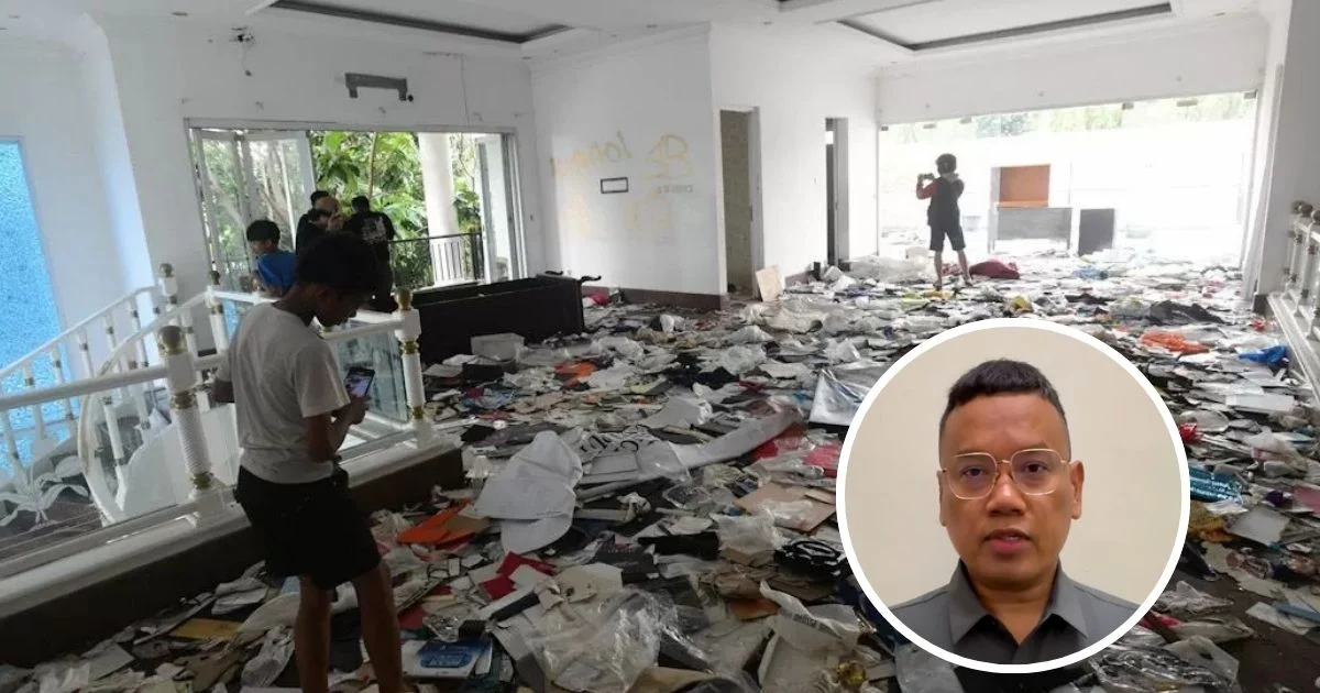 Porak-poranda, Kondisi Terkini Rumah Uya Kuya yang Dijarah Massa