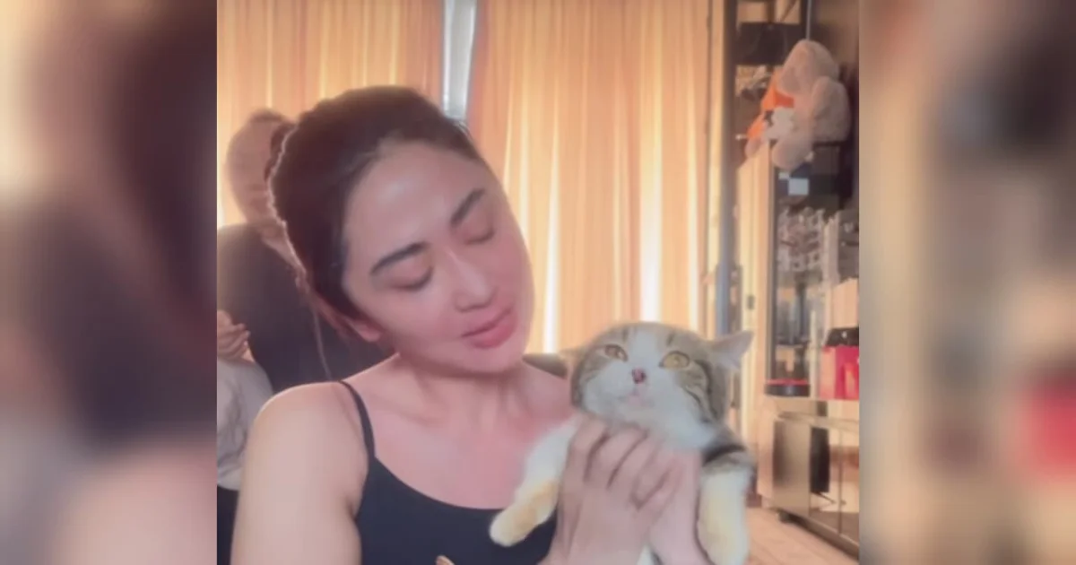 Dewi Perssik Selamatkan Kucing Eko Patrio dari Penjarahan