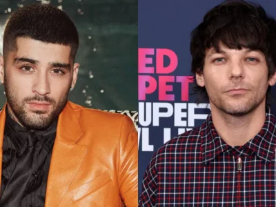 Zayn Malik dan Louis Tomlinson reuni. Foto: Dok. Mixoloshe, Getty Images