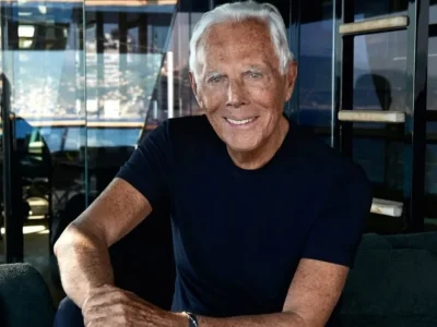 Giorgio Armani (Foto: Instagram/britishvogue)