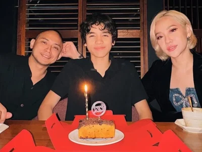 Tiko Aryawardhana, Noah Sinclair, dan BCL (Foto: Instagram/itsmebcl)