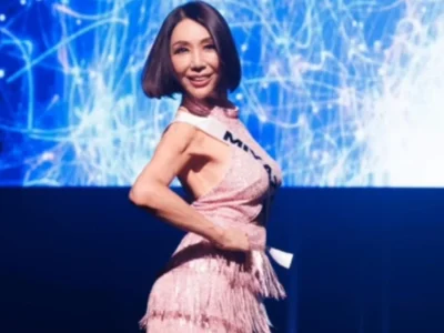 Junko Sakai dalam ajang Miss Universe Jepang (Foto: Instagram/junkosakai8)