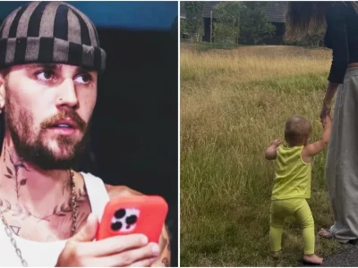 Justin Bieber pamer foto anak (Foto: Instagram/lilbieber)