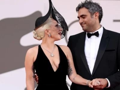Lady Gaga dan Michael Polansky (Foto: Getty Images/Franco Origlia)