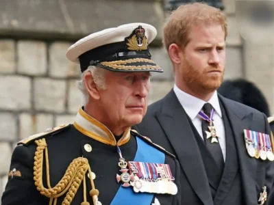Raja Charles III dan Pangeran Harry (Foto: Instagram/telegraph)