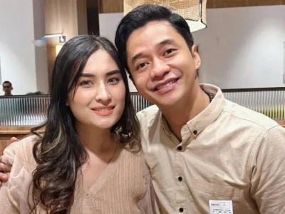CERAI: Angbeen Rishi dan Adly Fairuz. (Foto: Dok. Instagram/angbeenrishi)