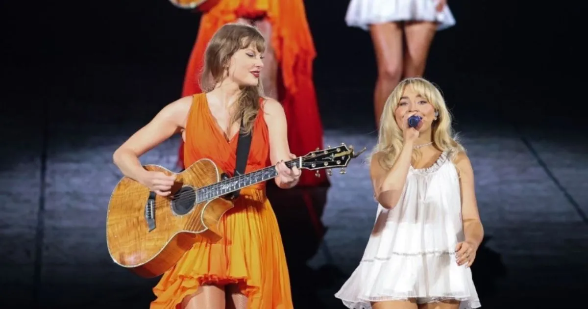 Duet Bareng Taylor Swift, Sabrina Carpenter Unggah Momen Emosional
