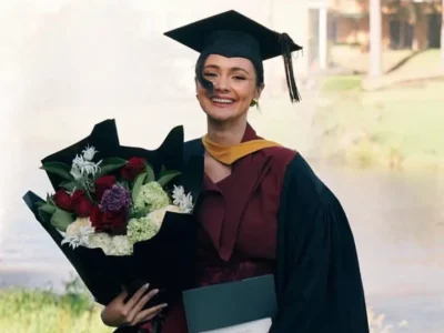 Amanda Rawles wisuda. Foto : Instagram/amandarawles