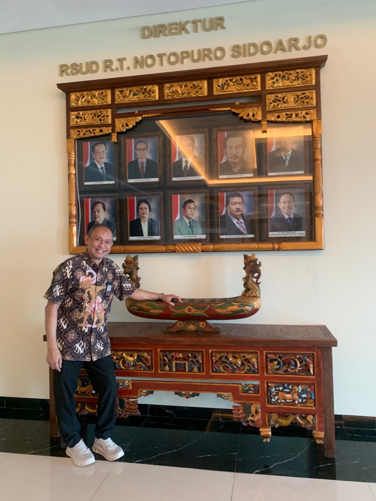 Dokter Atok Irawan, direktur RSUD R.T. Notopuro Sidoarjo. Foto: Dok. Nyata