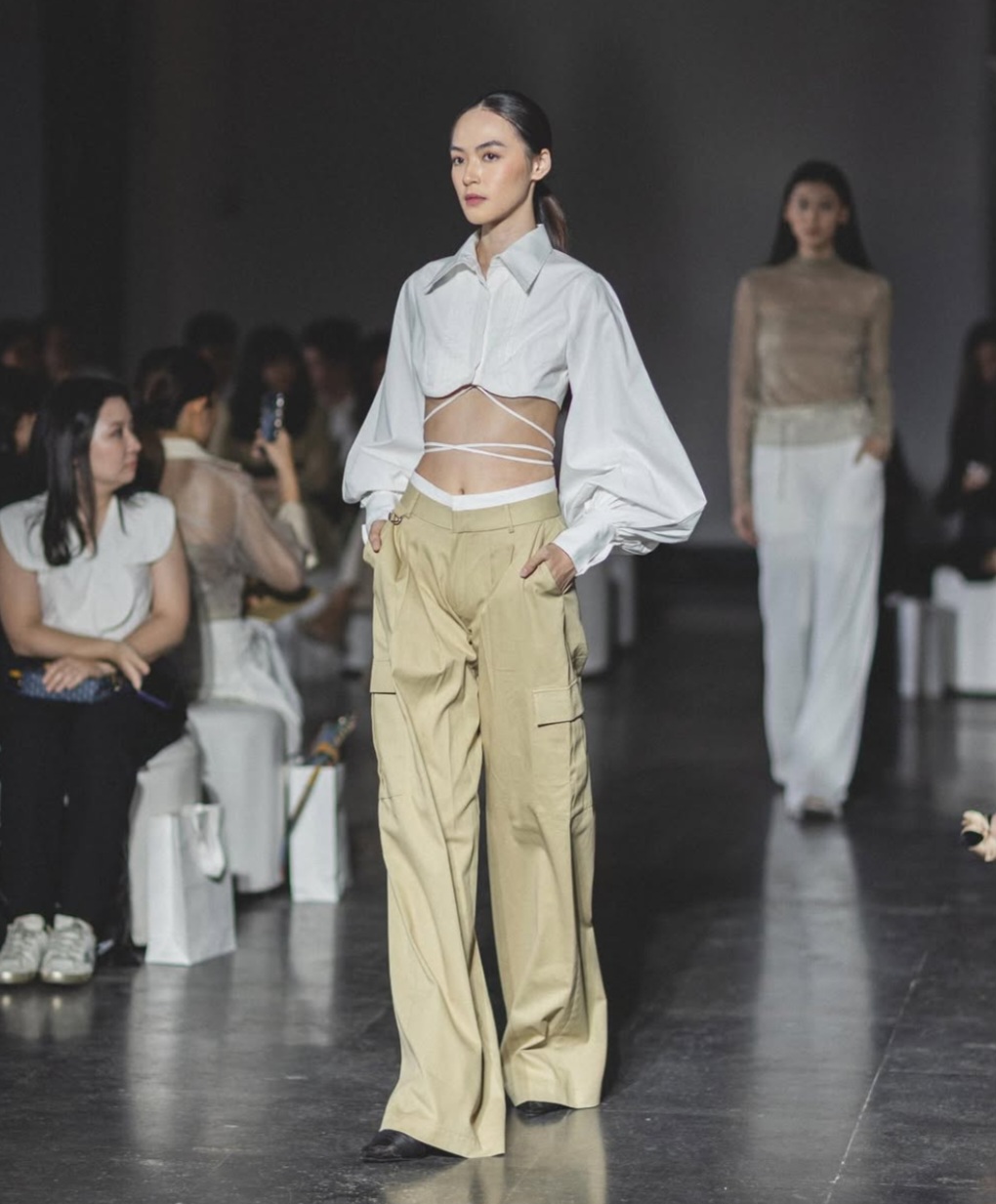 Aurellia di runway. Foto: Dok. Instagram @aurellialanita