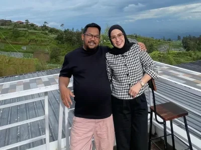 CERAI: Bedu dan Irma Kartika. Foto : TiTok/anggie.bedu