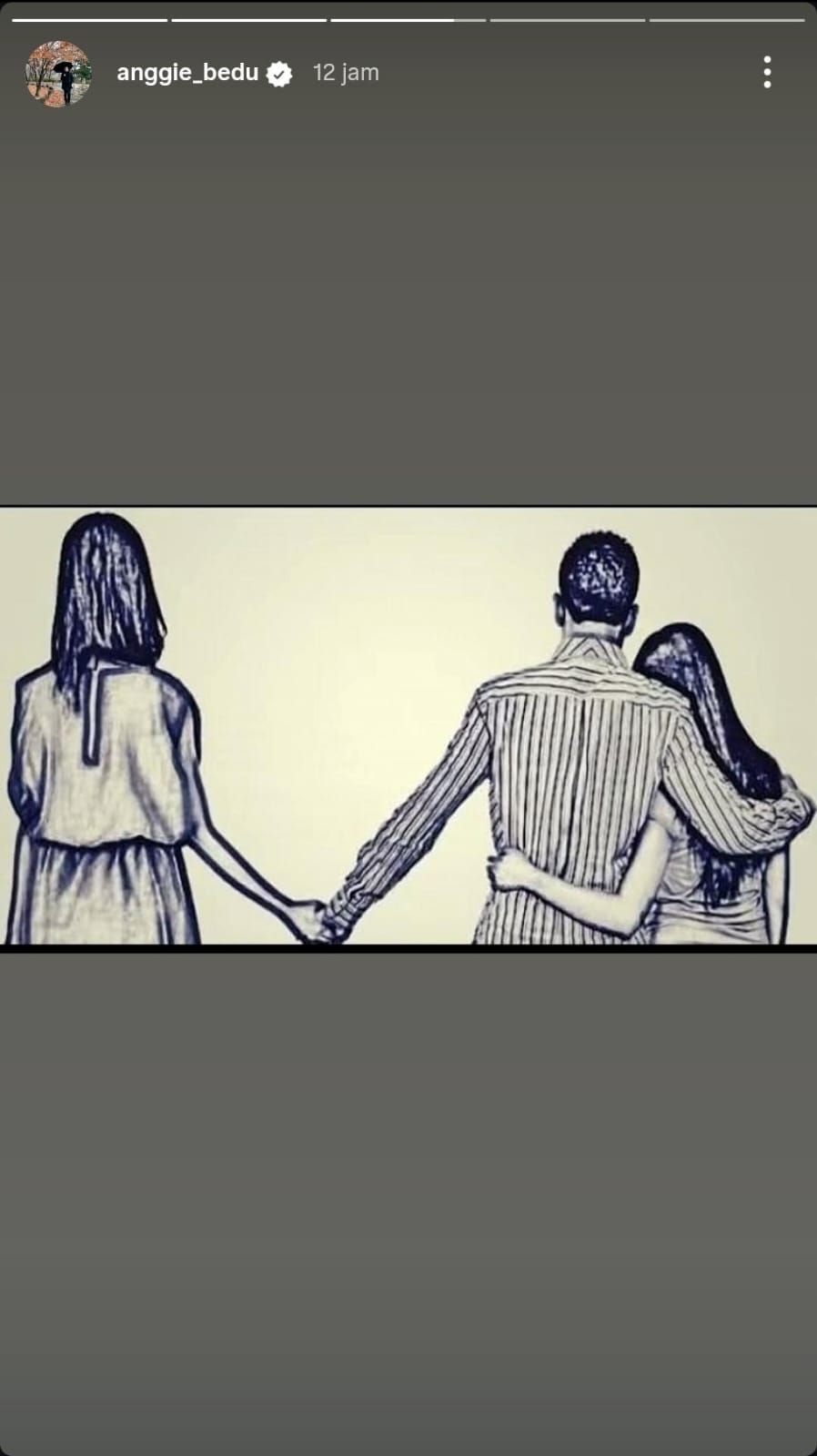 Foto : Instagram/anggie_bedu