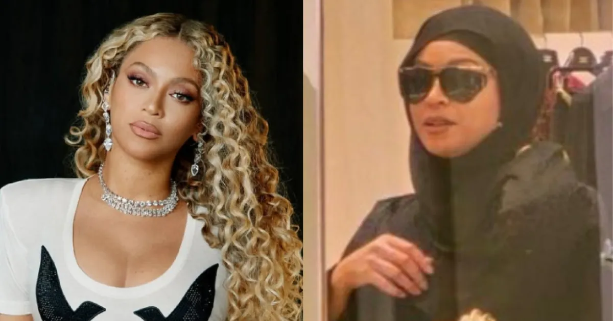 Viral, Potret Beyonce Berhijab Shopping di Qatar