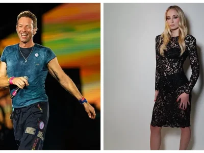 Chris Martin dan Sophie Turner. Foto : Instagram/sophiet