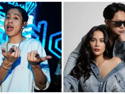 DJ Panda (kiri), Erika Carlina dan DJ Bravy. Foto : Instagram/djpanda_official/bravyson.vconk