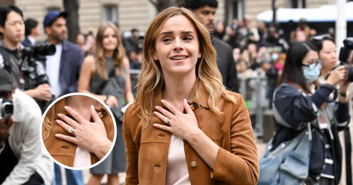 Emma Watson Dikira Sudah Tunangan Gegara Cincin, Begini Faktanya