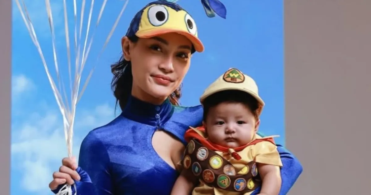 Halloween Pertama, 5 Potret Lucu Anak Erika Carlina Jadi Russell ‘UP’