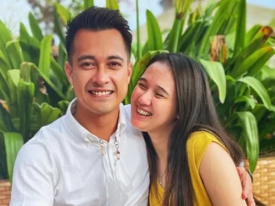 Eza Gionino dan istrinya, Meiza Aulia. Foto: Dok. Instagram @ezagio