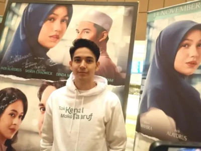 Fadi Alaydrus membintangi film 'Tak Kenal Maka Taaruf'. (Foto: Yanuar/Nyata)