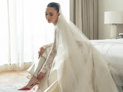 Amanda Manopo menikah. Foto: The Bride Story