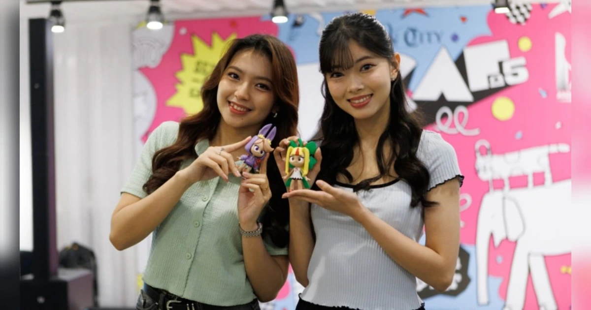 Gracia dan Fiony JKT48 Kenalkan Karakter Imajinasi Bernama Graizy-Fiony