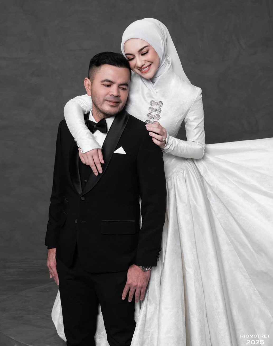 Ibel dan Haldy menikah pada Oktober 2024. Foto: Dok. Instagram @riomotret