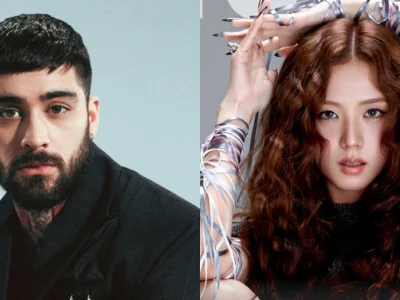 Jisoo BLACKPINK duet dengan Zayn Malik. foto: Dok. L'Officiel, X @officialBLISSOO