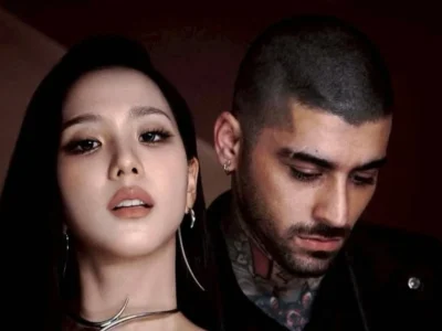 Jisoo BLACKPINK dan Zayn Malik. Foto: Dok. Instagram @sooyaaa__