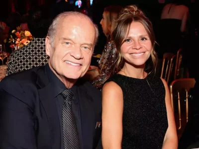 Kelsey Grammer dan istri ke-4, Kayte Walsh. Foto: Dok. Jesse Grant/Getty Images via People
