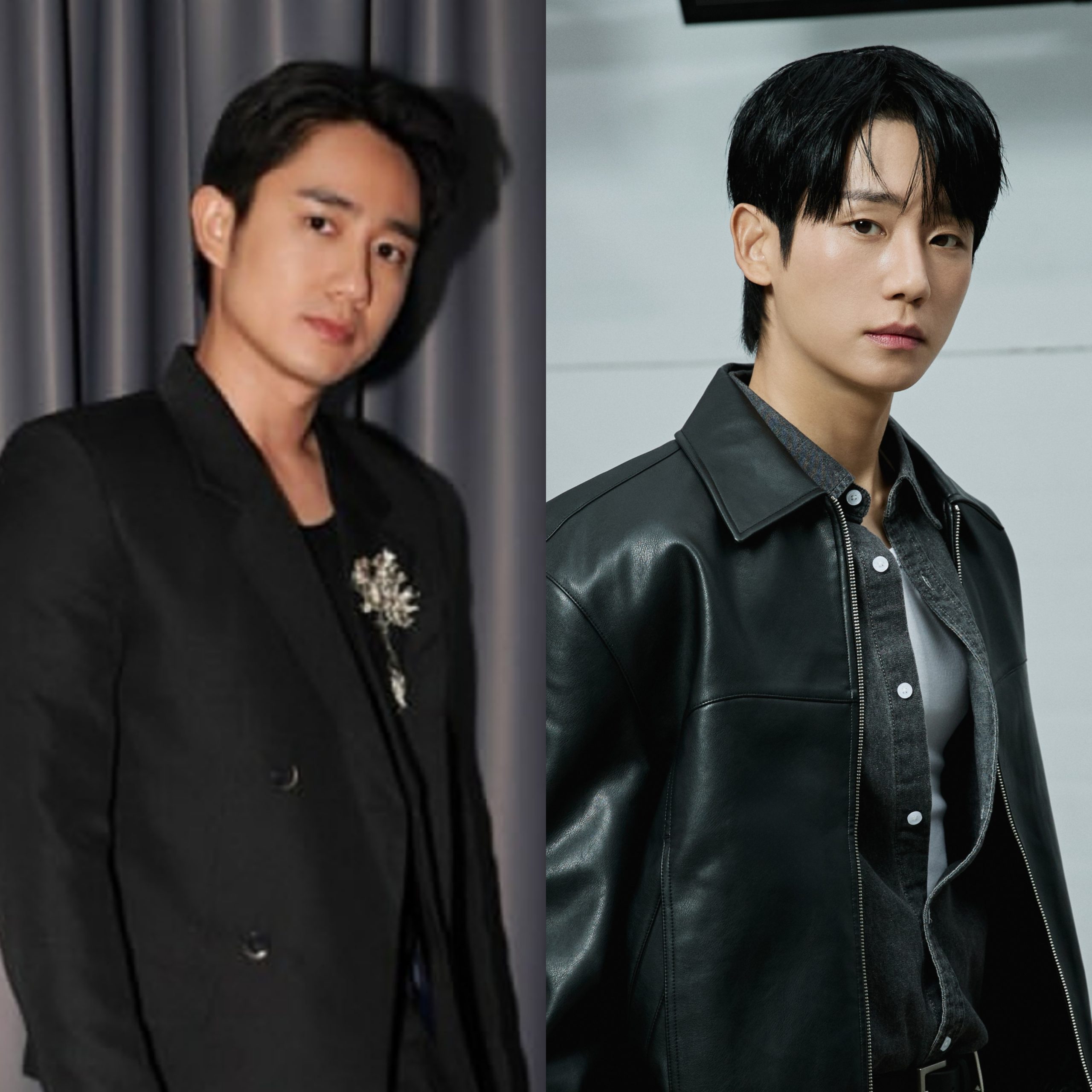 Kenny dan Jung Hae In. Foto: Dok. Instagram @kennyauztin, Global Pick