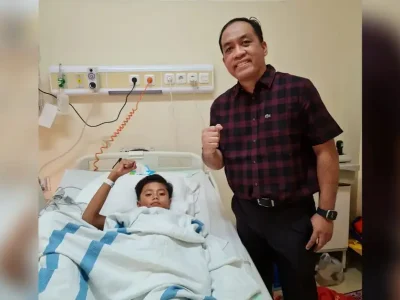 Kondisi terkini Syelendra Haical. (Foto: Dok. Dokter Larona)