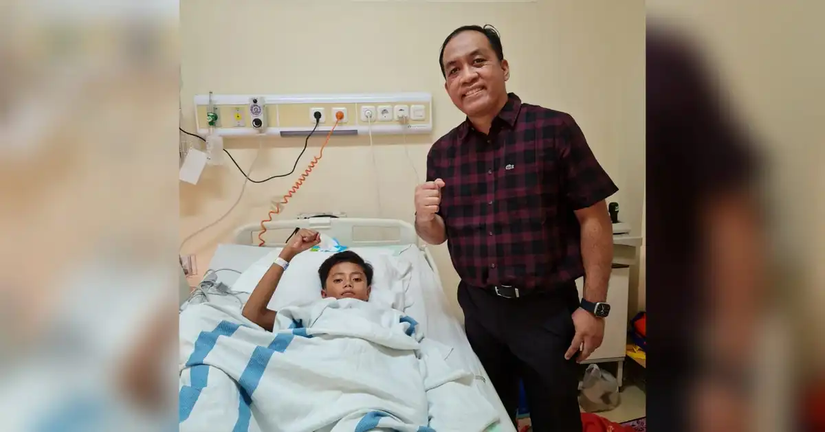 Dikira Memburuk, Ini Kondisi Terkini Syehlendra Haical usai Diamputasi Akibat Reruntuhan Ponpes Al Khoziny