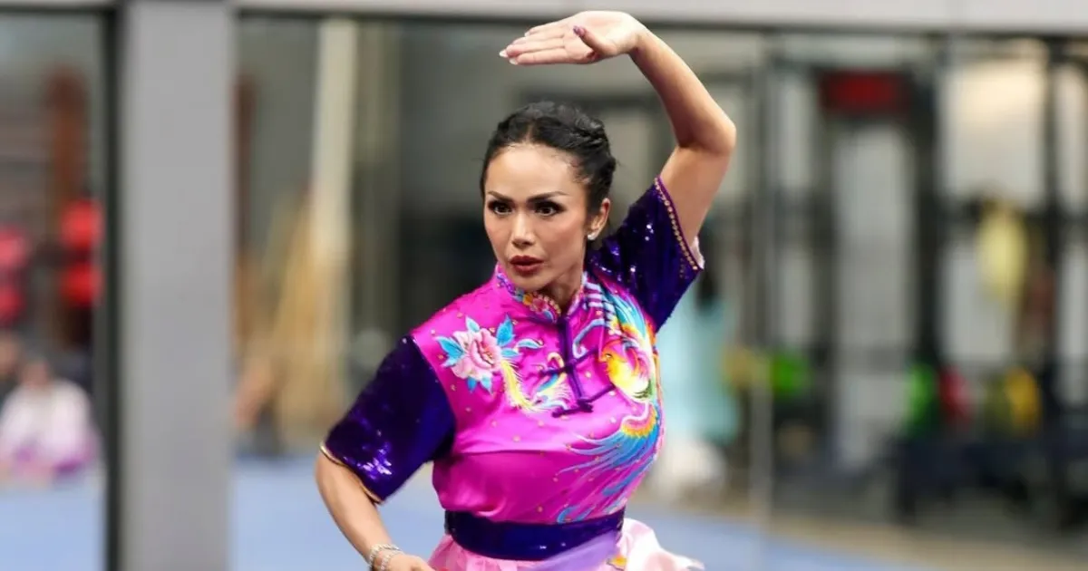 Krisdayanti Wakili Indonesia dalam Pertandingan Wushu Internasional di China