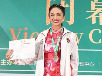 Krisdayanti wushu. Foto : Instagram/krisdayantilemos