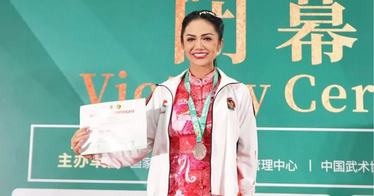 Krisdayanti Raih Medali Perak di Kejuaraan Dunia Wushu 2025