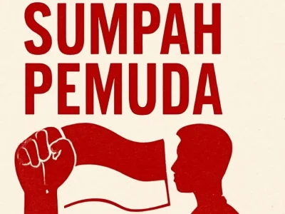Lagu 'Bangun Pemuda Pemudi' biasa dinyanyikan saat memeringati Hari Sumpah Pemuda. Foto : AI