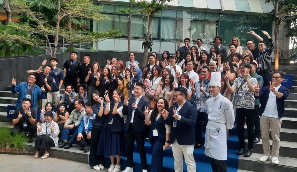 Le Cordon Bleu merayakan hari jadinya yang ke-130 di Hotel Indonesia Kempinski Jakarta. (Foto: Syukri/Nyata)