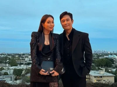 Lee Byung Hun dan Lee Min Jung. Foto : Instagram/216jung