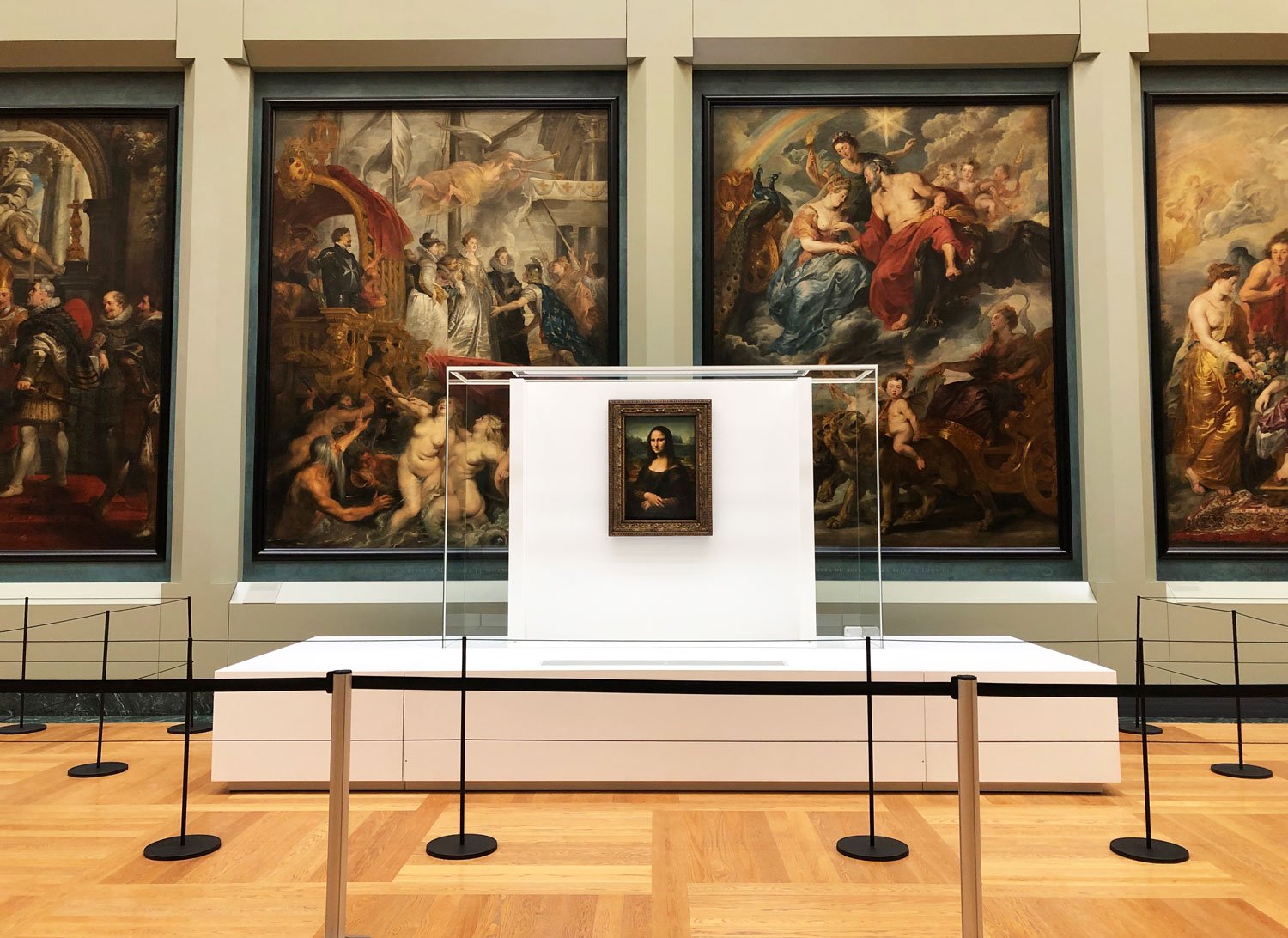 Lukisan Mona Lisa. Foto: Dok. X @MuseeLouvre