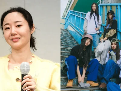 Min Hee Jin, dalang di balik konflik NewJeans dan HYBE. Foto: Dok. SpoTV News, X @NewJeans_ADOR