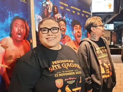 Nunung membintangi film horor komedi 'Pesugihan Sate Gagak'. (Foto: Agnes/Nyata)