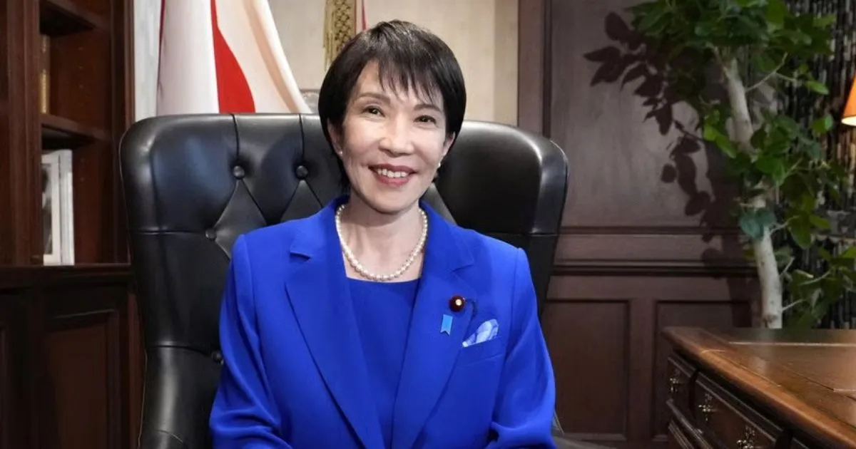 Sanae Takaichi, Perdana Menteri Jepang Pertama yang Wanita