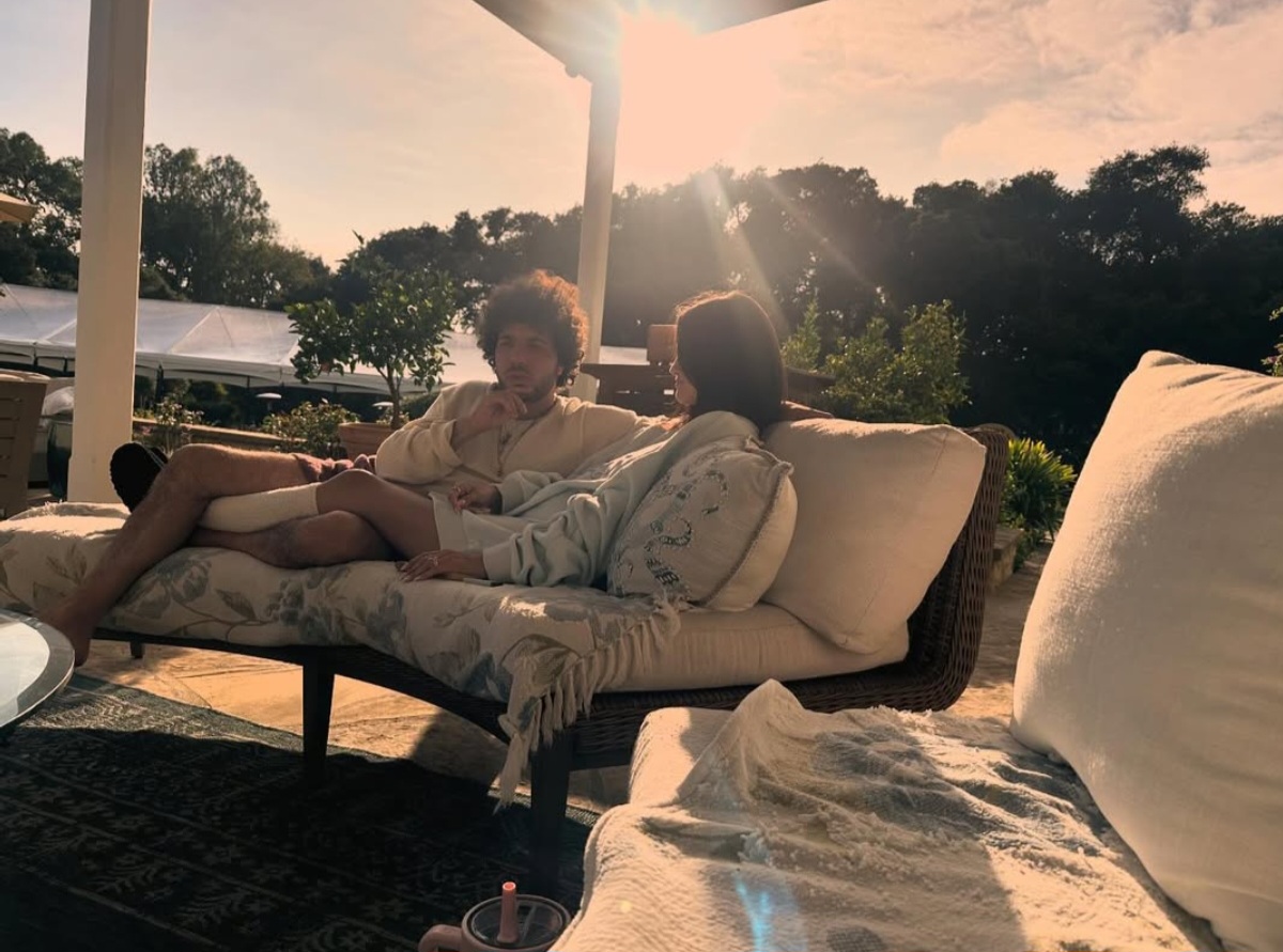 Selena dan Benny. Foto: Dok. Instagram @selenagomez