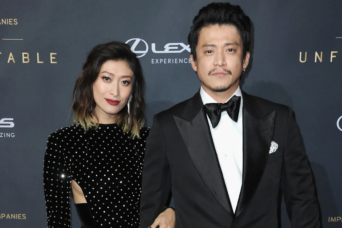 Oguri bersama istrinya, Yu Yamada. Foto: Dok. Kyodo News