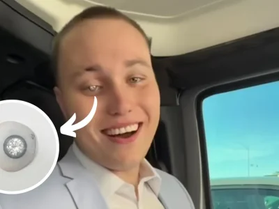 Slater Jones, pria dengan mata palsu berhiaskan berlian. Foto: Dok. Instagram @_jonesjewerlyco_