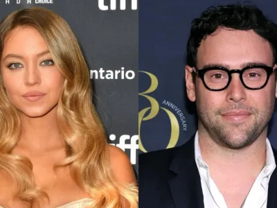 Sydney Sweeney dan Scooter Braun pacaran. Foto: Dok. Instagram @sydney_sweeney, Getty Images